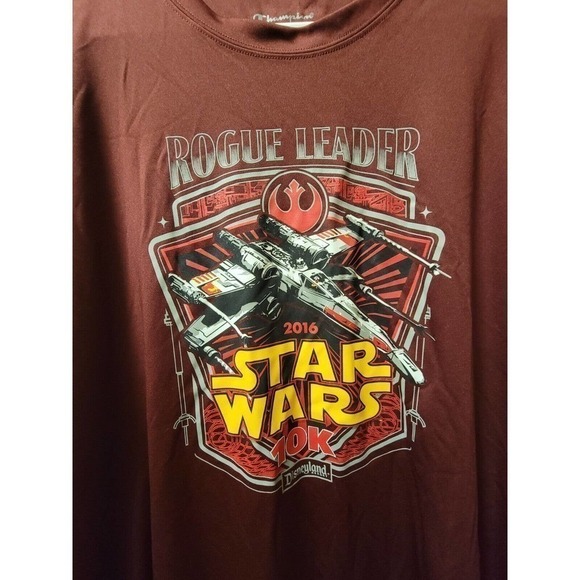 Run Disney Star Wars The Light Side 10K 2016 Champion Shirt Large - Picture 3 of 9